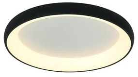 Πλαφονιέρα Φωτιστικό Οροφής 40cm LED 32W IP20 3000K 2040 Zambelis-2040-Μαύρο 2040