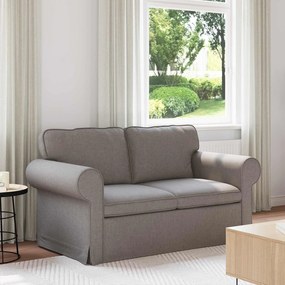 vidaXL Καναπές Taupe 155 x 82 x 80 εκ ύφασμα