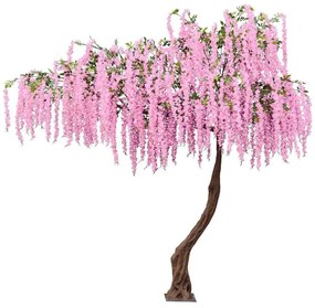 Τεχνητό Δέντρο Γλυσίνια 2480-6 210x340cm Pink Supergreens Υαλοβάμβακας