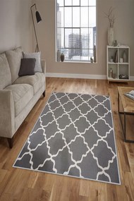 Χαλί Exfab262 593HFT1226 Grey-White Conceptum Hypnose 80X300cm