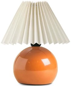 Φωτιστικό Επιτραπέζιο 780SGN2158 Φ22x30cm 1xE27 40W Cream-Orange Opviq