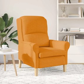 vidaXL Πολυθρόνα Σκούρο κίτρινο ύφασμα