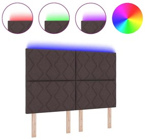 vidaXL Κεφαλάρι Καφέ 160 cm ύφασμα