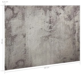 vidaXL Πίνακας Επιτοίχιος Μαγνητικός 60 x 40 εκ. Γυάλινος
