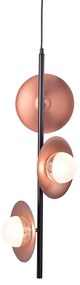 Φωτιστικό Οροφής Τρίφωτο Aca Hydra HL4303P27BC Copper
