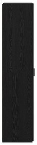 vidaXL Highboard Μαύρη δρυς 50 x 42.5 x 185 εκ. Επεξεργασμένο ξύλο