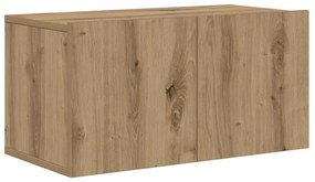 vidaXL Σετ επίπλου τηλεόρασης 4 pcs Artisan Oak Επεξεργασμένο ξύλο