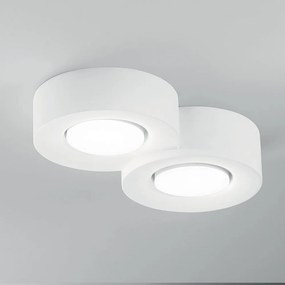 Φωτιστικό Οροφής - Πλαφονιέρα I-Athen-R2 GX53 20x26x6,3cm White Intec