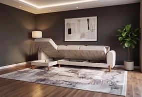 Stewehome Σετ γωνιακού καναπέ για σαλόνι