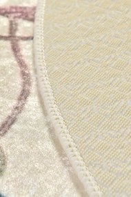 Bathmat Set (2 Pieces) Arya Oval Multicolor