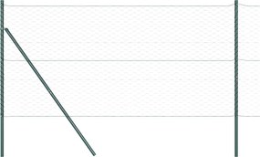 vidaXL Στύλος Περιφράξεων Γκρι 100 x 1,4 μ (50 mm πλέγμα)