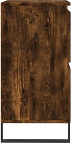 vidaXL Ντουλάπι Καπνιστή Δρυς 60x35x70 εκ. από Επεξεργασμένο Ξύλο