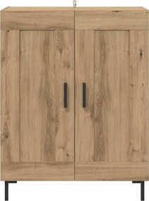 vidaXL Πλαϊνό γραφείο Artisan Oak 69,5 x 34 x 90 εκ.