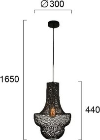 Φωτιστικό Οροφής Μονόφωτο Viokef Lara 4265700