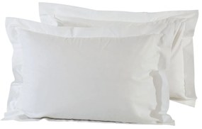 Ζεύγος Μαξιλαροθήκες Oxford (50x70) Das Home Best Line Λευκό