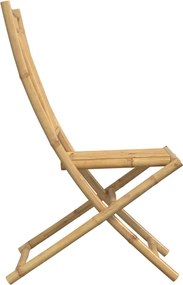 vidaXL Πτυσσόμενες Καρέκλες 8 τεμ. 46x66x99 εκ. Μπαμπού