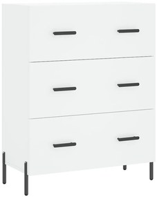 vidaXL Ντουλάπι Λευκό 69,5x34x180 εκ. από Επεξεργασμένο Ξύλο