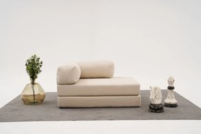 Διθέσιος Καναπές Comfort - Χρώμα Cream -140x95x75εκ