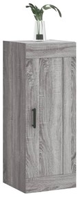 vidaXL Ντουλάπι Τοίχου Γκρι Sonoma 34,5 x 34 x 90 εκ. Επεξεργ. Ξύλο