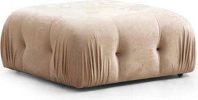 Πουφ Bubble - Χρώμα Cream - 95x95x45εκ