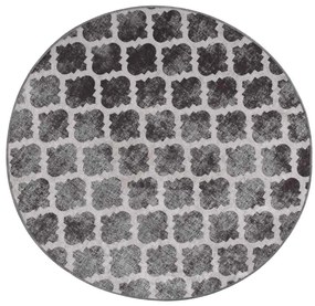 vidaXL Χαλί Πλενόμενο Αντιολισθητικό Πολύχρωμο Ø 120 εκ.