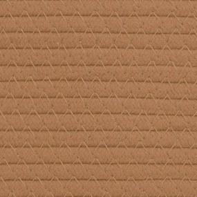 vidaXL Καλάθι Αποθήκευσης Καφέ Ø40 x 35 εκ. Βαμβακερό