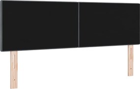 vidaXL Κεφαλάρι Σκούρο Γκρι 144 cm Βελούδο