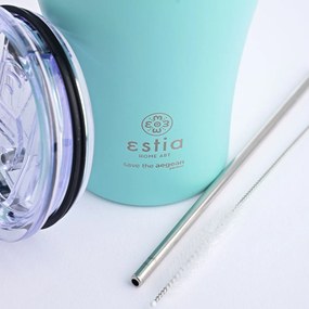 Ποτήρι Θερμός 350ml Estia Save The Aegean Bermuda Green 01-12106