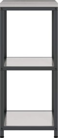vidaXL Ράφι Κουζίνας HATTEM Ασημί 40 x 50 x 92 εκ Ατσάλι