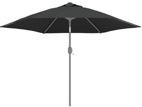 vidaXL Ύφασμα Ανταλλακτικό Ομπρέλας Εξωτερικού Χώρου Ανθρακί 300 εκ.