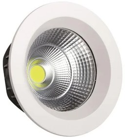 ΦΩΤΙΣΤΙΚΟ ΧΩΝΕΥΤΟ LED COB  Φ230 55W 6500K ΛΕΥΚΟ PLUS 145-68205