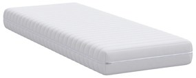 vidaXL Στρώματα Λευκό 70 x 200 cm 100% ύφασμα πολυεστέρα