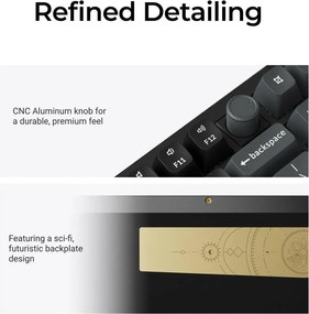 KEYBOARD WRL Q3 ULTRA/BLACK Q3U-M4 KEYCHRON