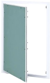 vidaXL Θυρίδα Επίσκεψης Γυψοσανίδας 400 x 600 χιλ. Σκελετός Αλουμινίου