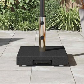 vidaXL Βάση ομπρέλας Μαύρο 41 x 41 x 37 εκ. Γρανίτης
