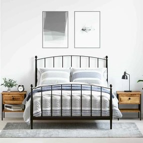 Κομοδίνο με συρτάρι 2 pcs Παλαιό ξύλο 40 x 42 x 45 εκ.