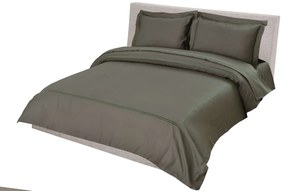 Σετ Σεντόνια King Size 270x270 Satin Embroidered Classico 3-Green Anna Riska