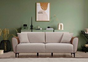 3-Seat Sofa-Bed Aren - Beige, Cinnamon Beige
Cinnamon