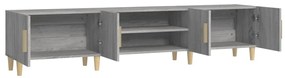 vidaXL Έπιπλο Τηλεόρασης Γκρι Sonoma 180x31,5x40 εκ. από Επεξεργ. Ξύλο