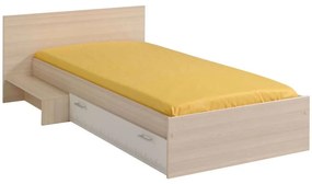 Κρεβάτι Παιδικό Με Αποθηκευτικό Χώρο Scala (Για Στρώμα 90x190cm) 16279159 121x193x67cm Oak Single
