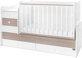 BED MAXI PLUS NEW 70/160 WHITE/AMBER