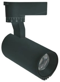 Σποτ Ράγας 2-line 10W Cob Round Space Lights-2123008-Μαύρο 2123008