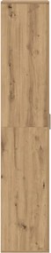 vidaXL Highboard 60 x 35 x 180 εκατοστά Επεξεργασμένο ξύλο
