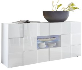 Έπιπλο Τηλεόρασης Λευκό 121x43x57