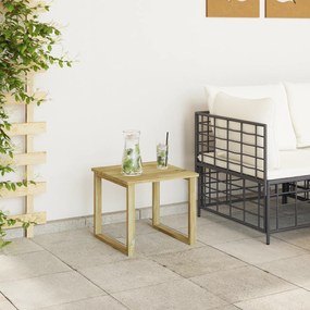 vidaXL Τραπέζι Ξαπλώστρας 40x40x36 cm Εμποτισμένο Ξύλο Πεύκου