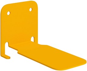 vidaXL Αόρατο Επικαθήμενο Ράφι Επιτοίχιο 24 pcs Χαμομηλί κίτρινο