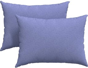 vidaXL Μαξιλάρι Καναπέ 2 pcs Μπλε τζην 70 x 50 cm ύφασμα