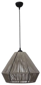 Φωτιστικό Οροφής 31-1368 Tx-01/40 1/E27 Νήμα Φ40 Φ40x93cm Somon Heronia Rope, Metal