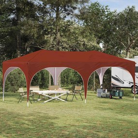 vidaXL Αυτοσχέδιο Μόρφωση 574 x 289 x 245 cm Τερακότα Ύφασμα Όξφορντ