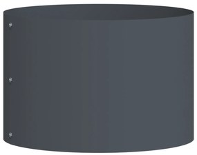 vidaXL Γλάστρα Κήπου Ανθρακί 30 x 30 x 20 cm Ατσάλι